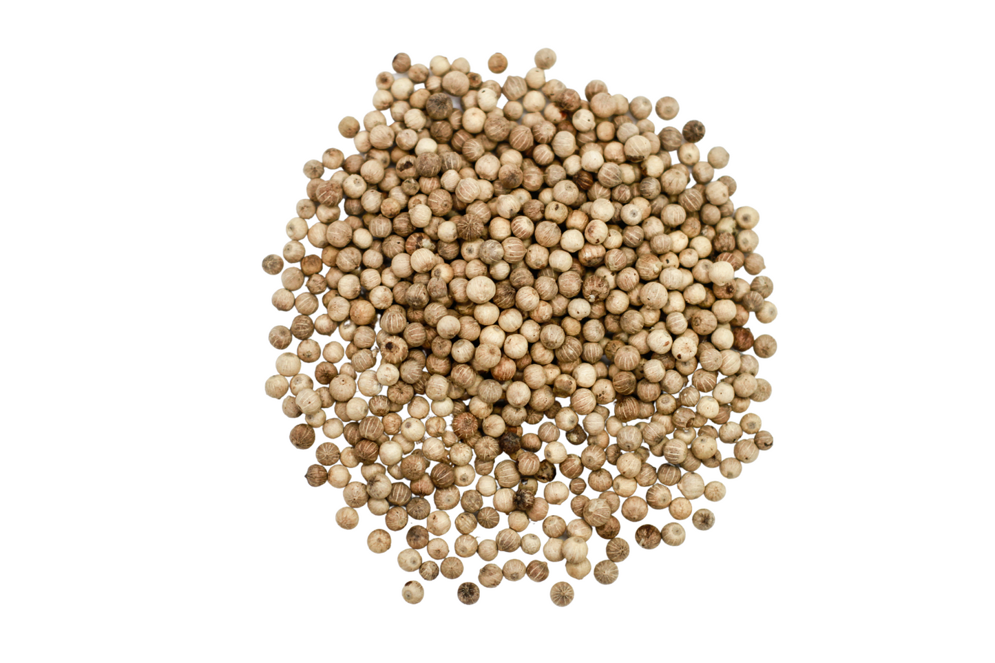 Organic Tellicherry white Pepper corn